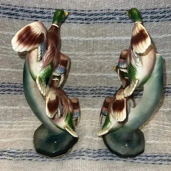 Vintage 11” Mallard Ducks in Flight - Picture 4 of 8